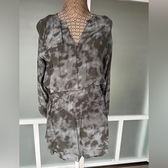 RAILS JASMINE SLATE TIE DYE MINI DRESS SIZE SMALL - Picture 1 of 4
